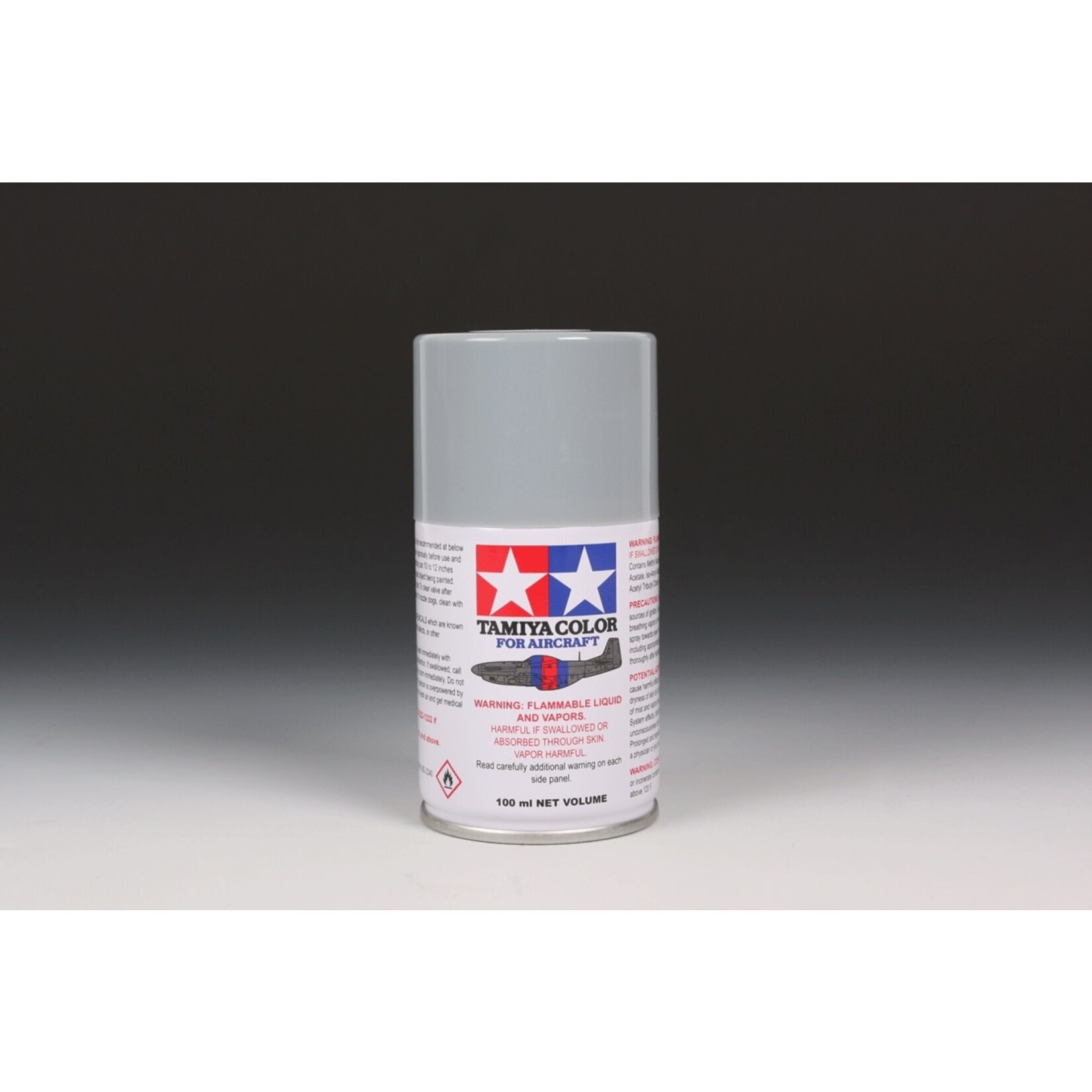 Tamiya 86525 AS25 Dark Ghost Grey Acrylic Aircraft 100ml Spray Paint