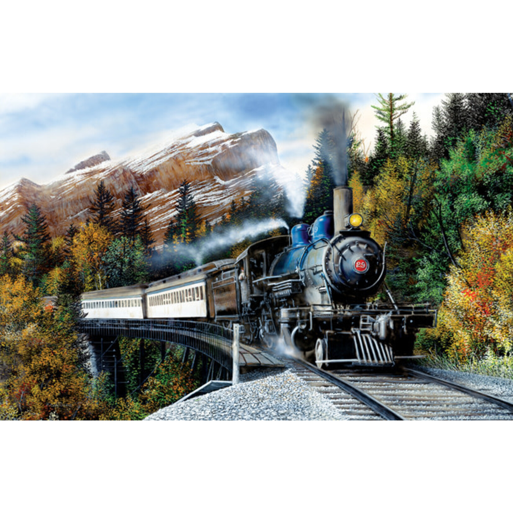 Suns Out Autumn Mist 1000 Piece Puzzle