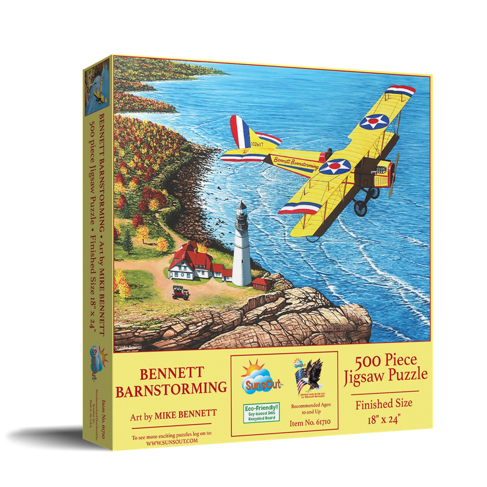 Suns Out Bennett's Barnstorming 500 Piece Puzzle