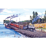 Suns Out Crossing Columbia 550 Piece Puzzle