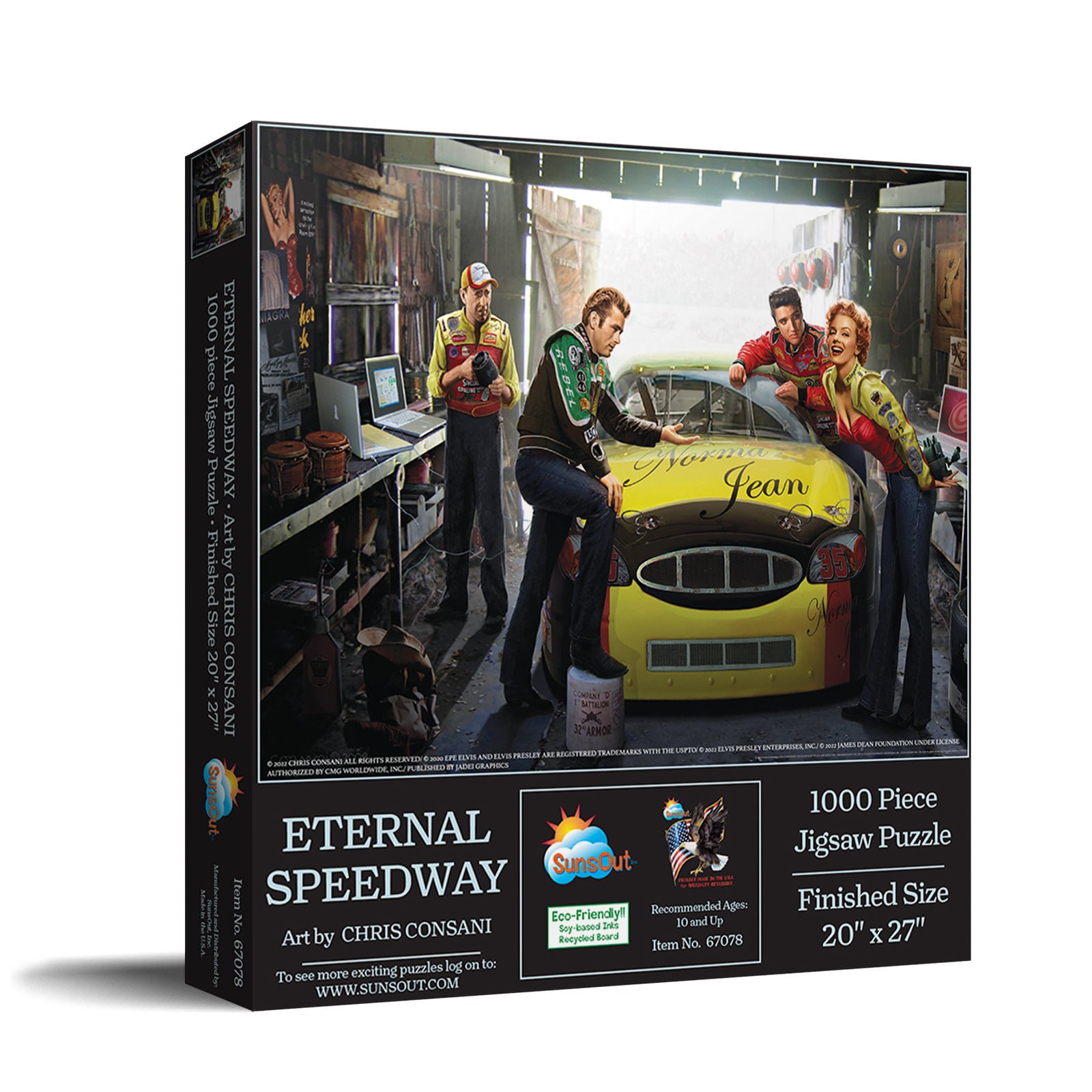 Eternal Speedway 1000 Piece Puzzle