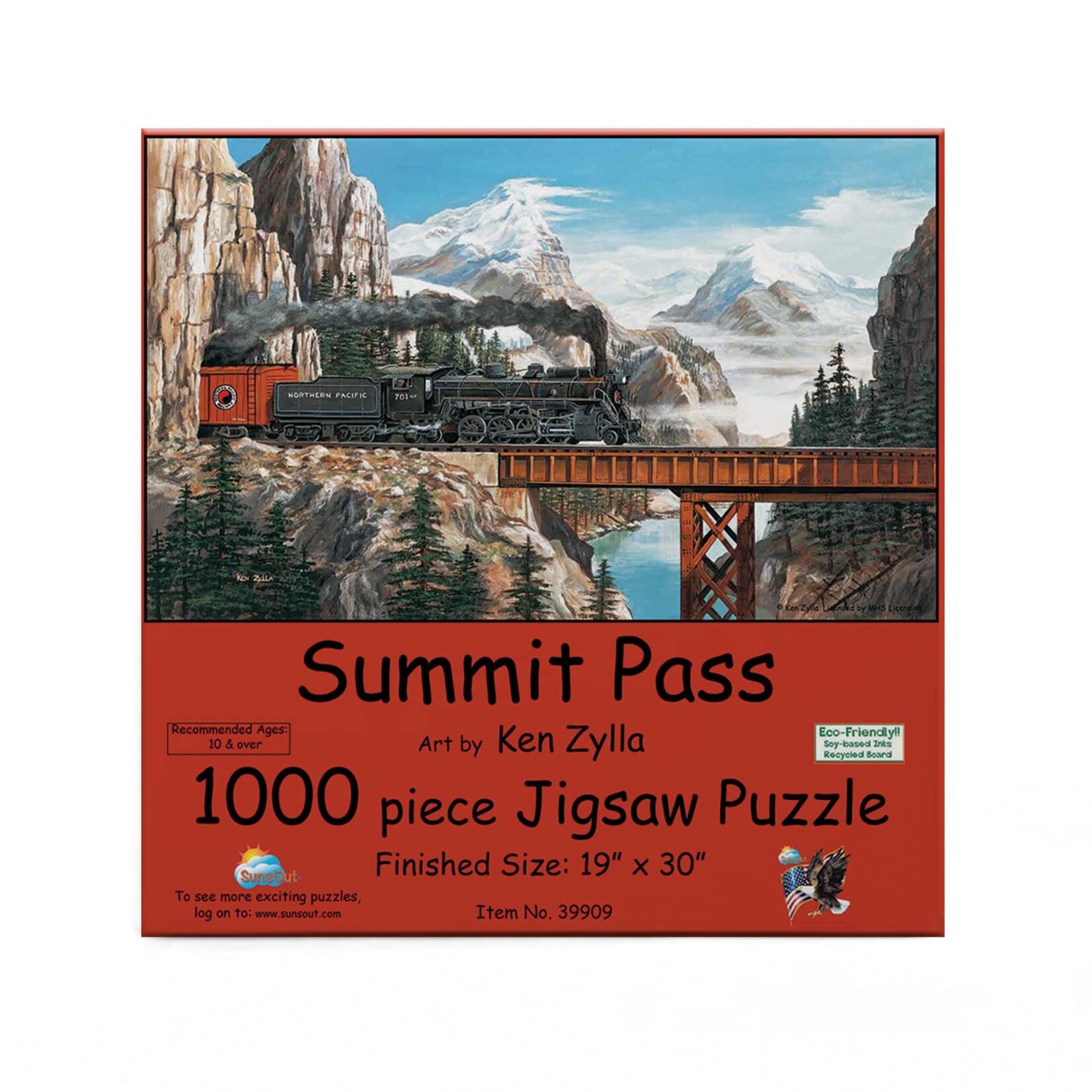 Suns Out Summit Pass 1000 Piece Puzzle