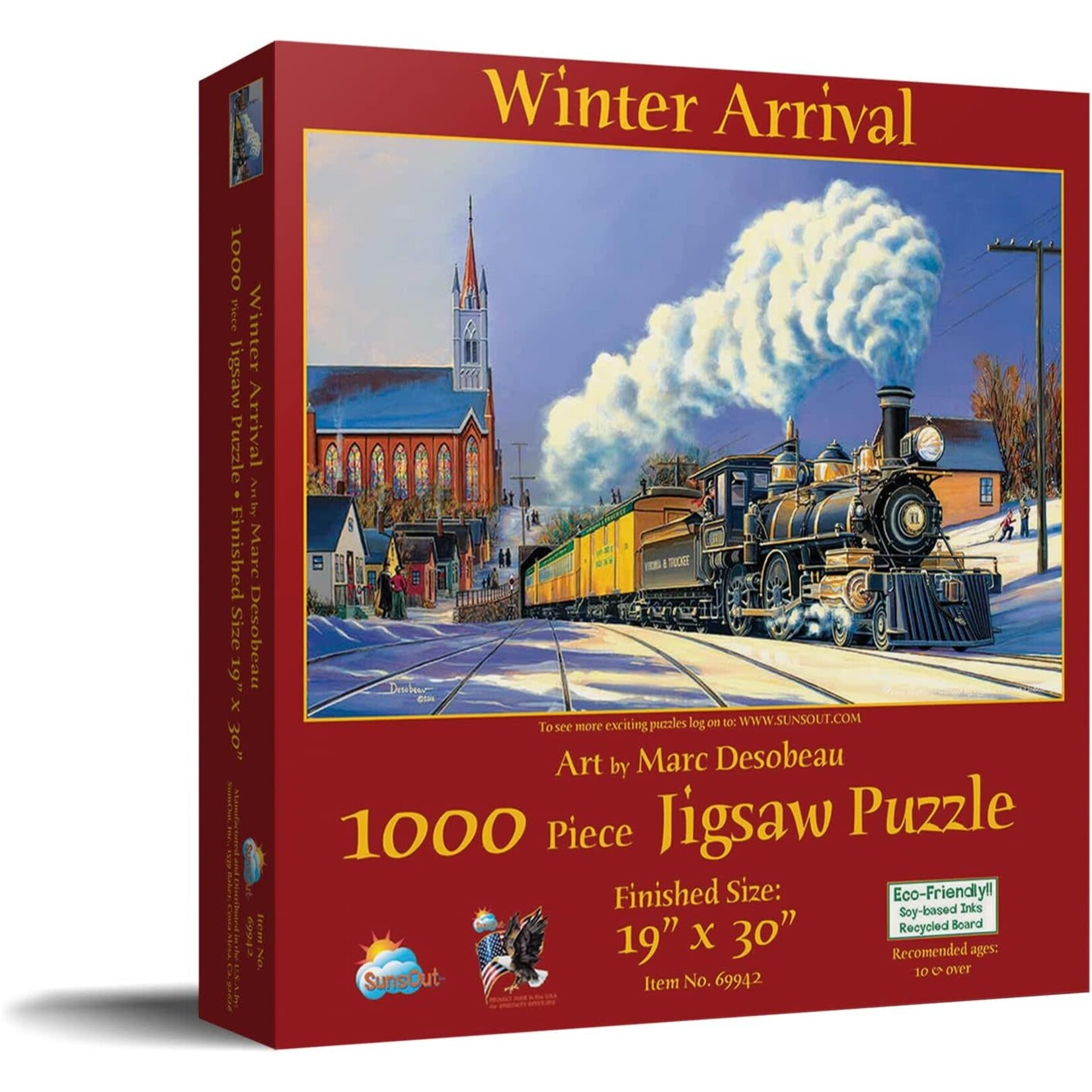 Suns Out Winter Arrival 1000 Piece Puzzle