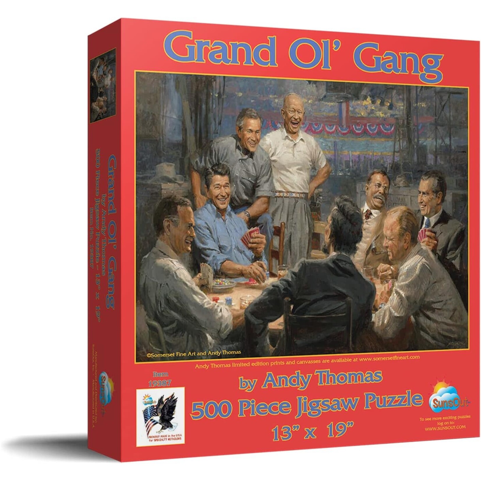 Suns Out 19387 Grand Ol' Gang 500 Piece Jigsaw Puzzle