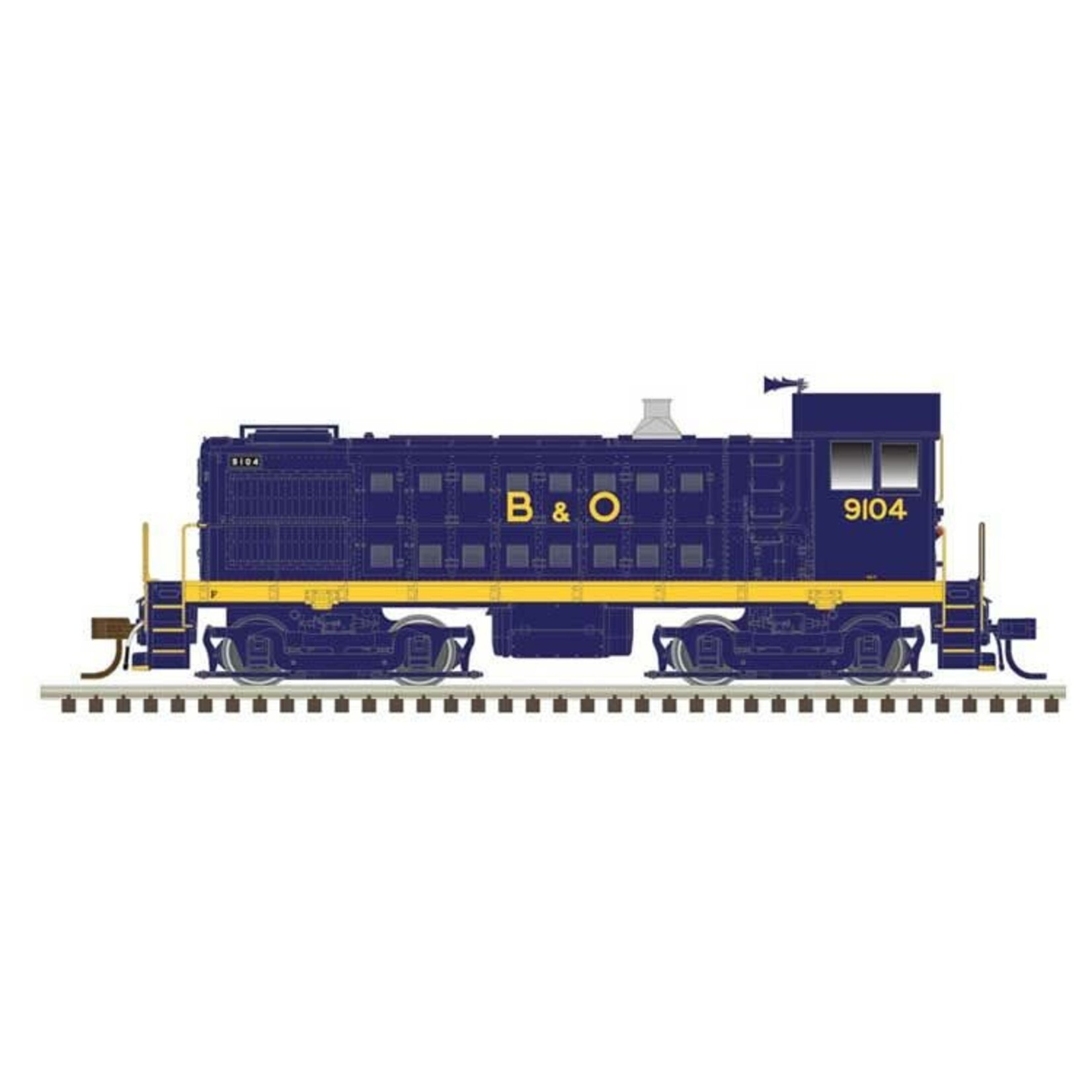 Atlas 10003814 HO S-4 Loco Baltimore & Ohio 9104