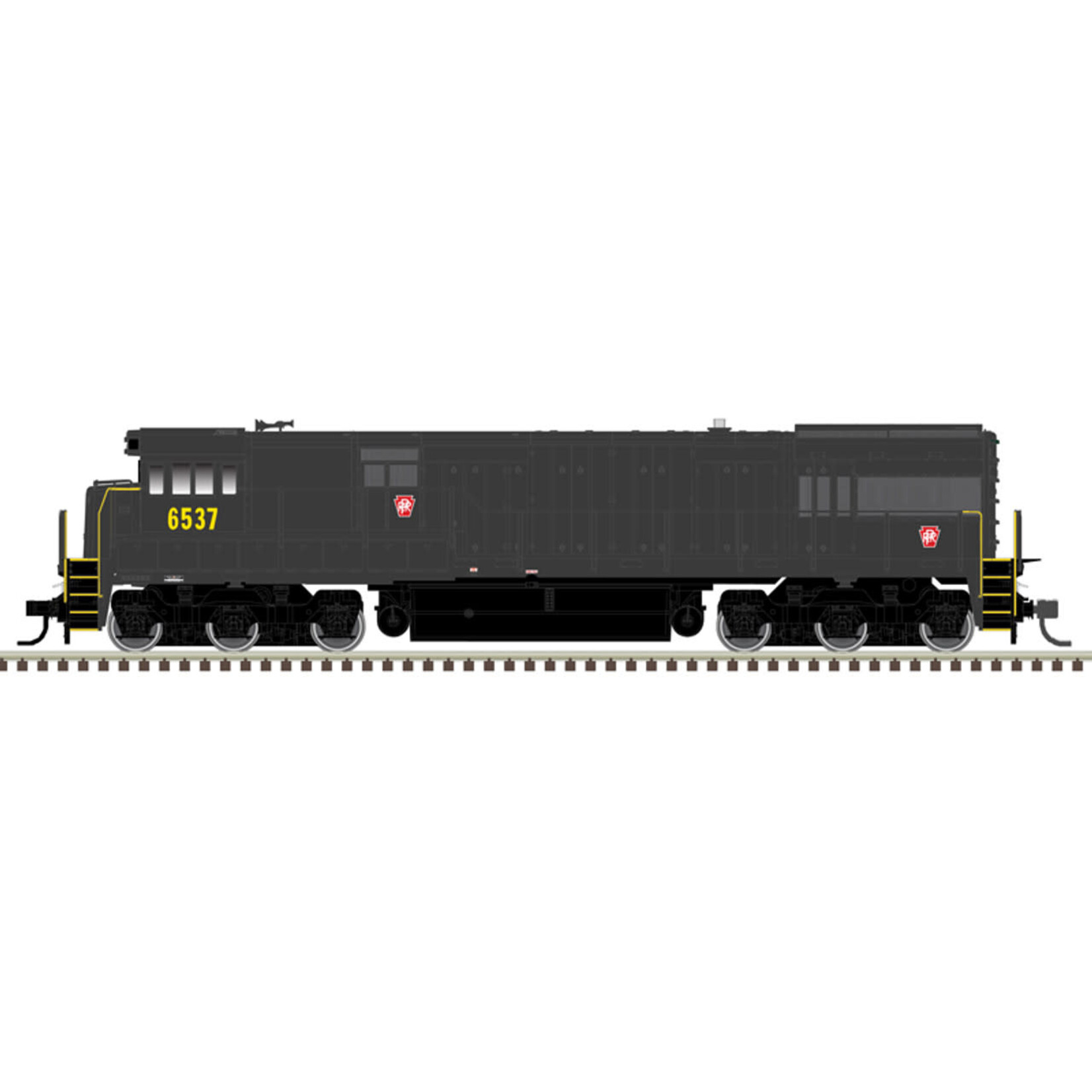 Atlas 10003917 HO U30C Phase 1 Loco Gold Pennsylvania 6536