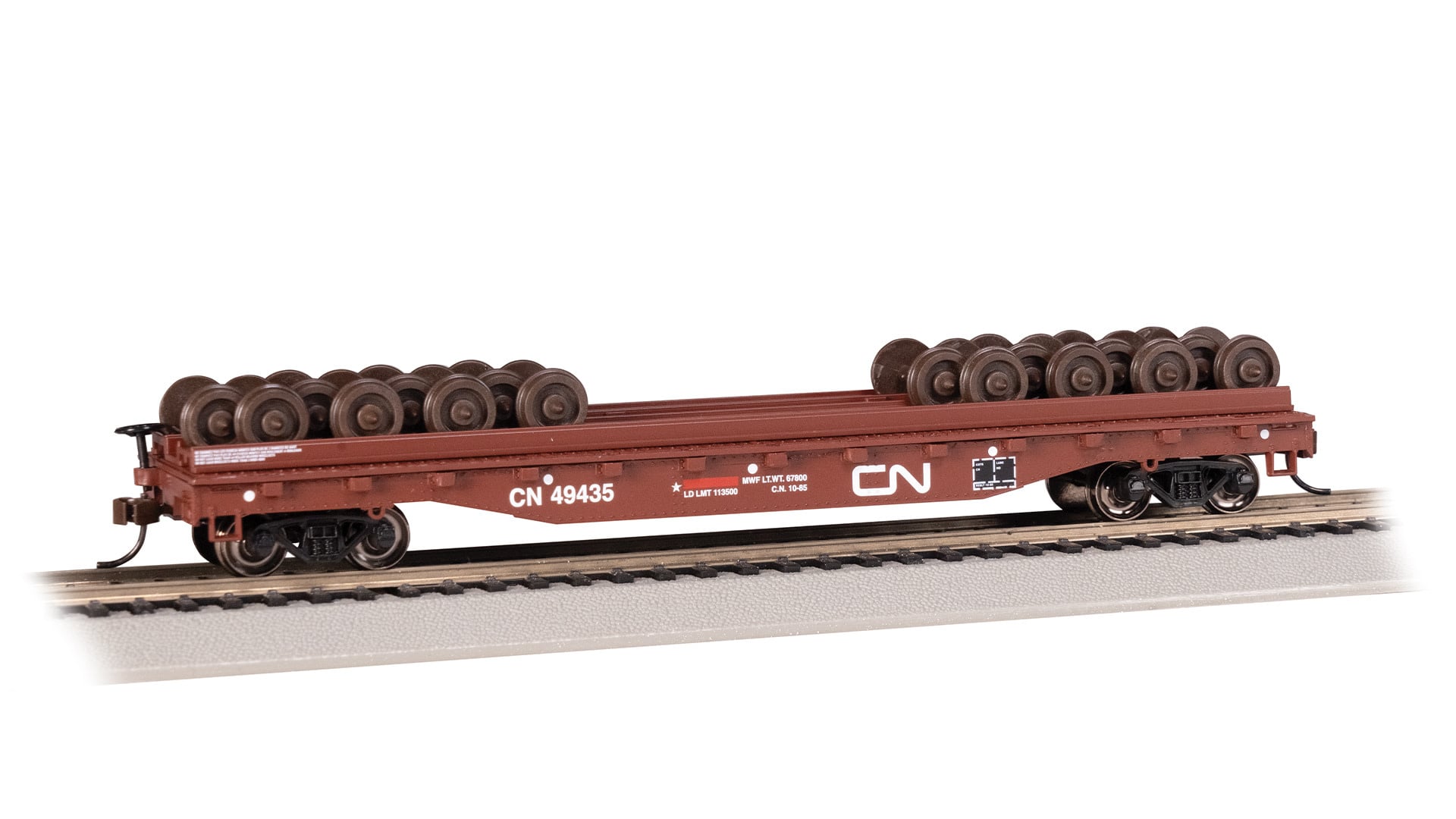 18938 HO 52' Wheen Car CN 49435