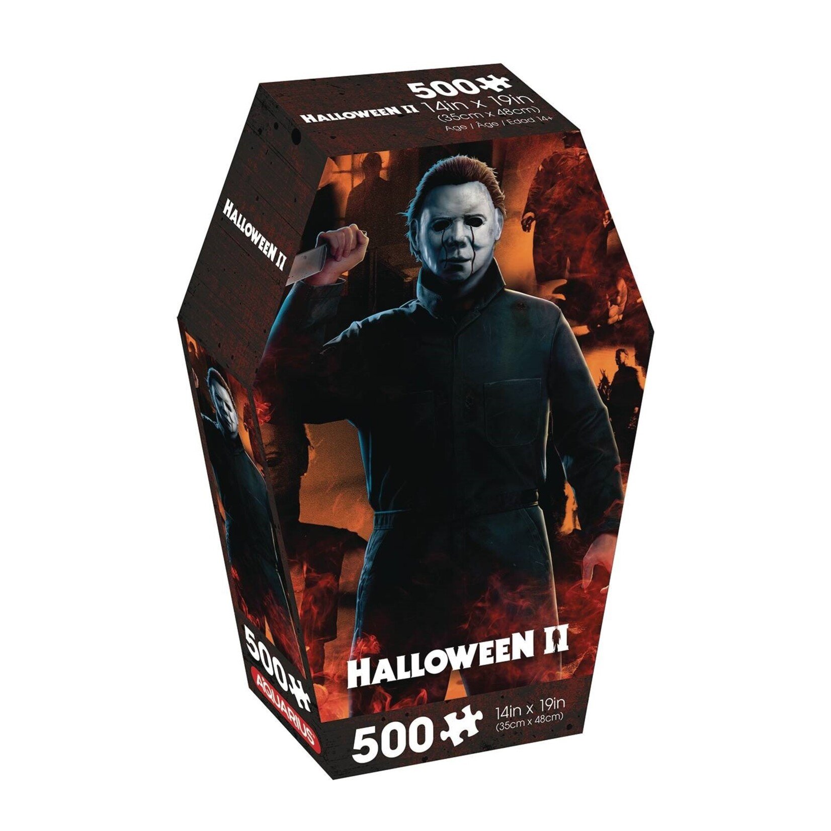 AQUARIUS Halloween II Coffin Box 500 Piece Puzzle