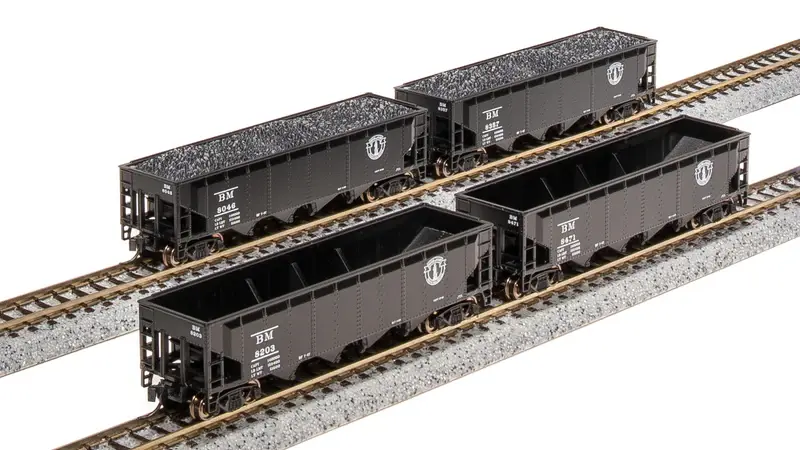 7425 N, ARA 70 Tn Quad Hopper, B&M, Minute Man, 4 Pk B