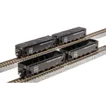 Broadway Limited 7426 N, ARA 70 Tn Quad Hopper, C&O H7-13, 1940s, 4 Pk A