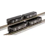 Broadway Limited 7430 N, ARA 70 Tn Quad Hopper, MP, Route of Eagles, 4Pk