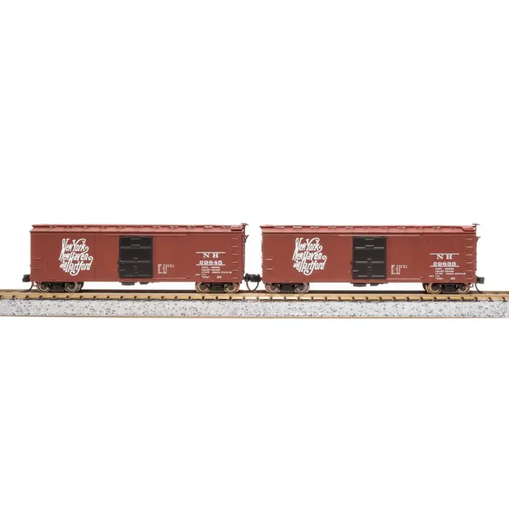 Broadway Limited 7279 N, USRA 40' Steel Boxcar, NH, 2 Pack