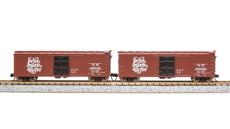 7279 N, USRA 40' Steel Boxcar, NH, 2 Pack