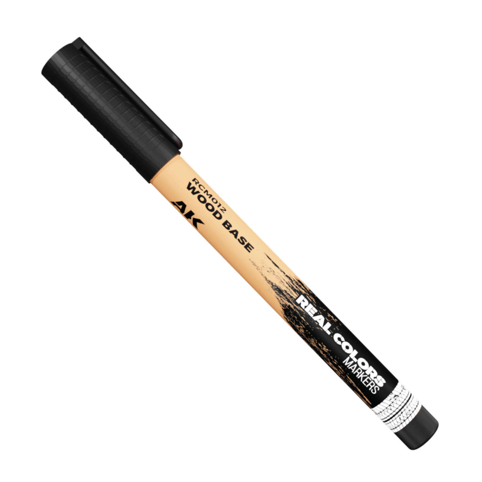 AK Interactive 12 Wood Base Real Colors Paint Marker
