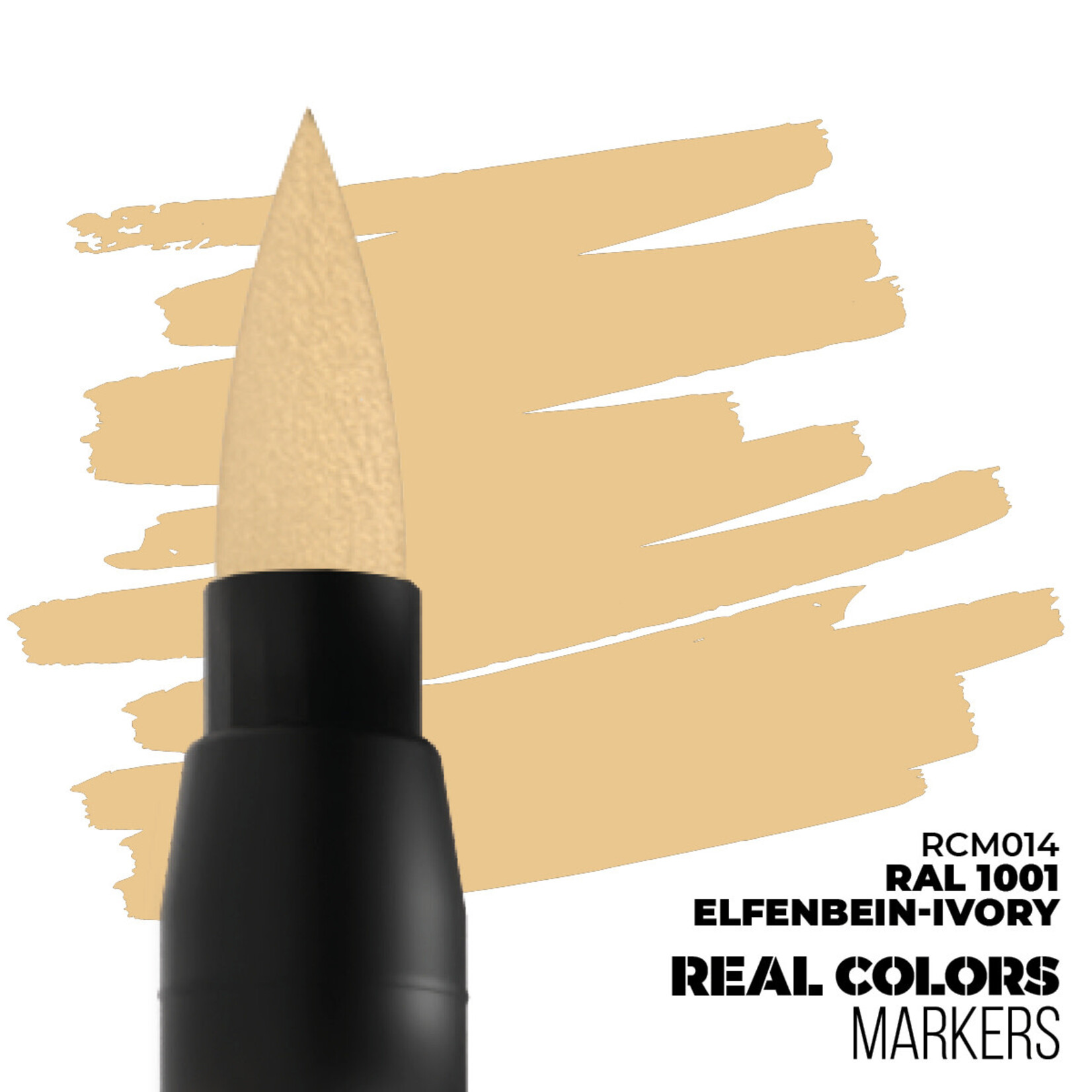 AK Interactive 14 Ivory RAL1001 Real Colors Paint Marker