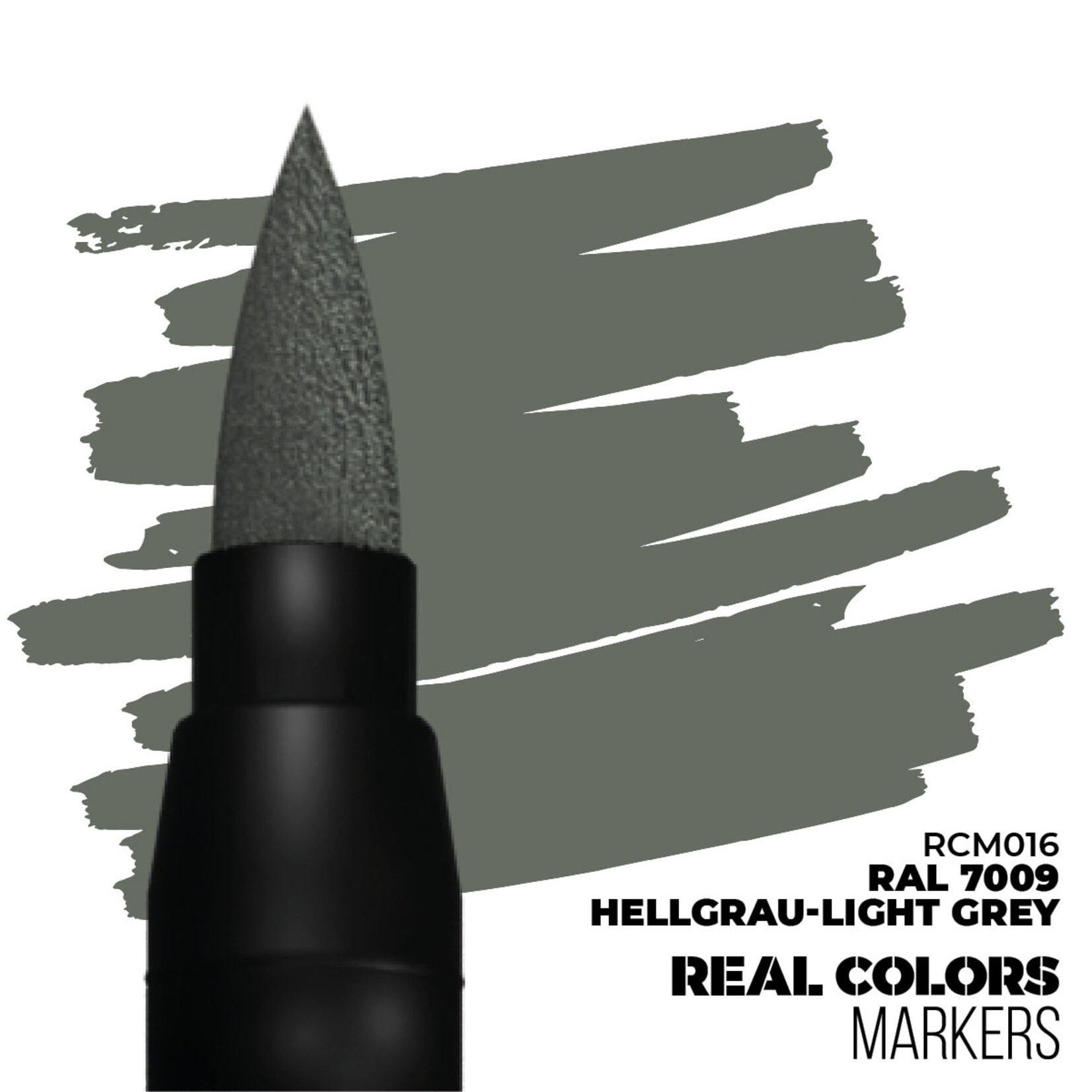 AK Interactive 16 Light Grey RAL7009 Real Colors Paint Marker