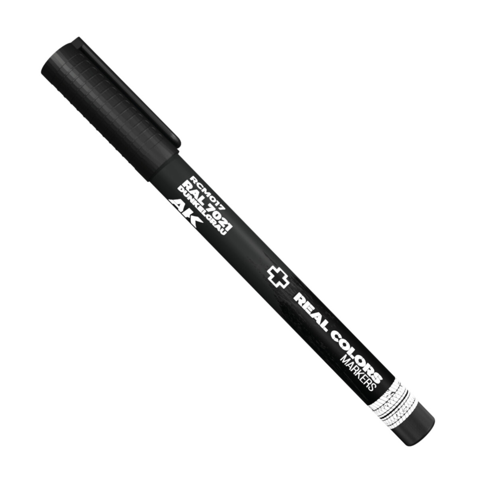 AK Interactive 17 Dark Gray RAL7021 Real Colors Paint Marker