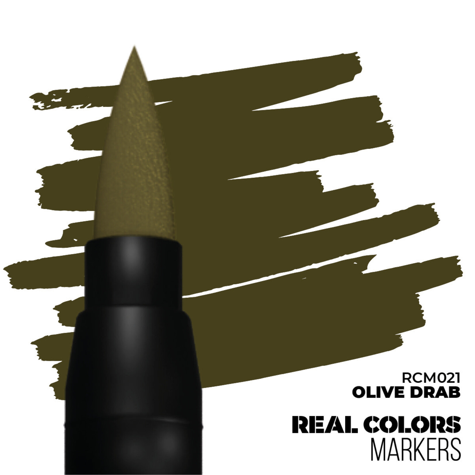 AK Interactive 21 Olive Drab Real Colors Paint Marker