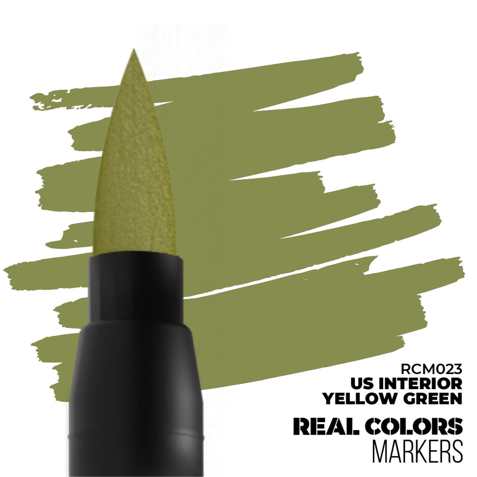 AK Interactive 23 US Interior Yellow Green Real Colors Paint Marker