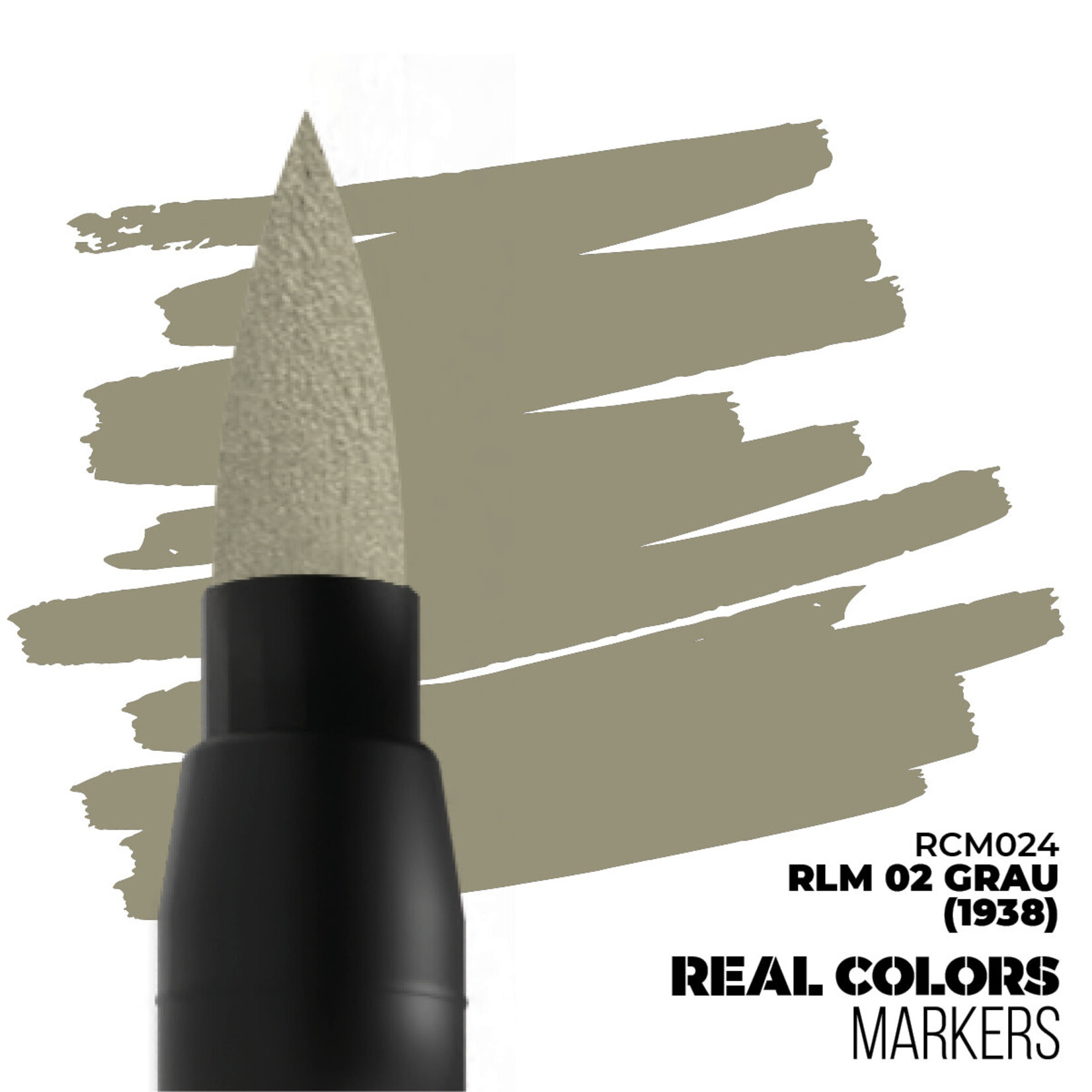 AK Interactive 24 Grey 1938 RLM02 Real Colors Paint Marker