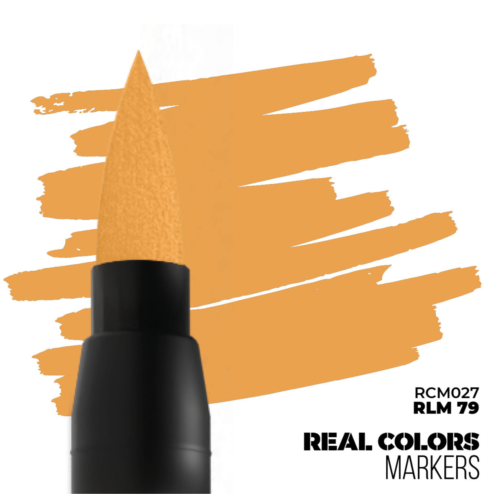 AK Interactive 27 Sand Yellow RLM79 Real Colors Paint Marker