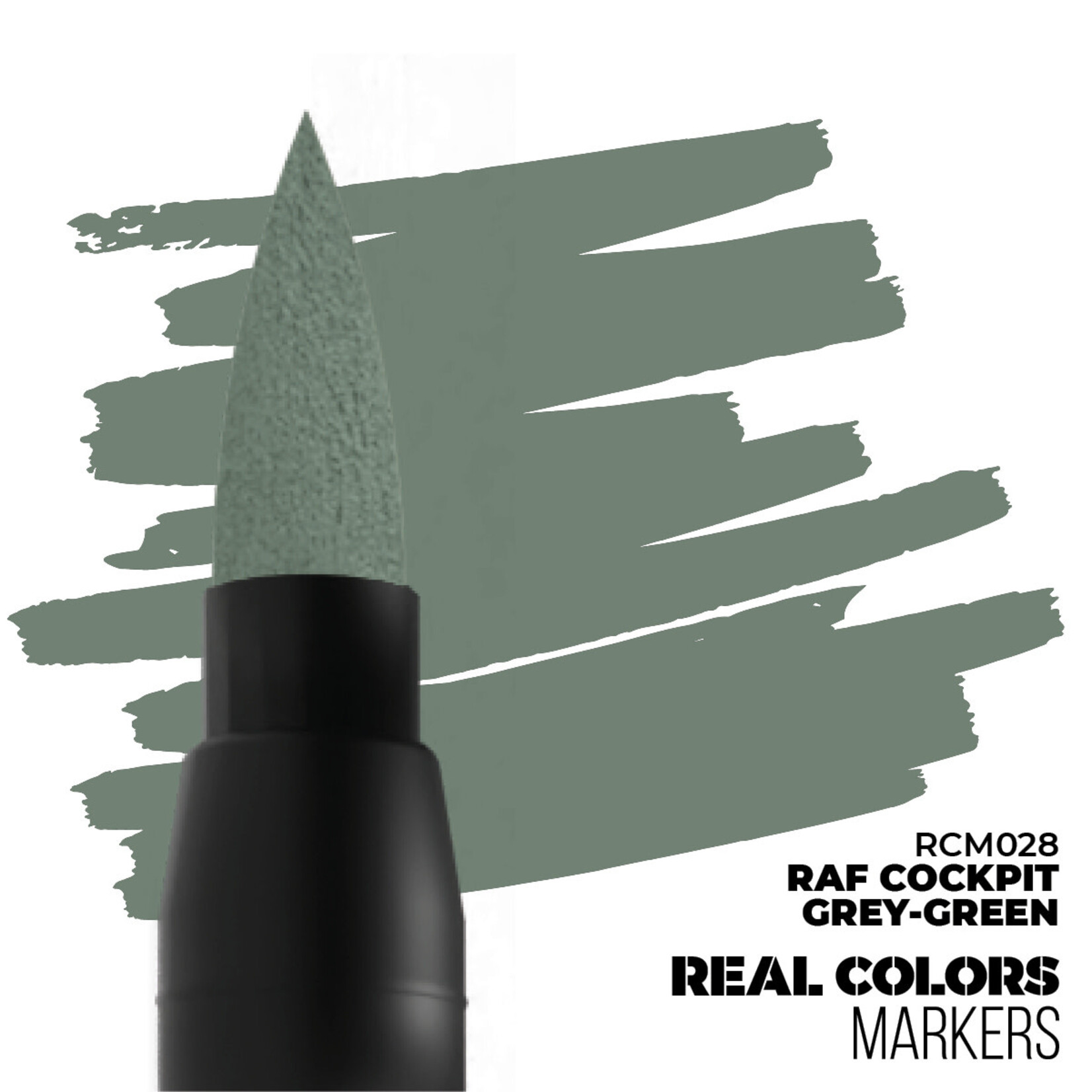 AK Interactive 28 RAF Cockpit Grey-Green Real Colors Paint Marker