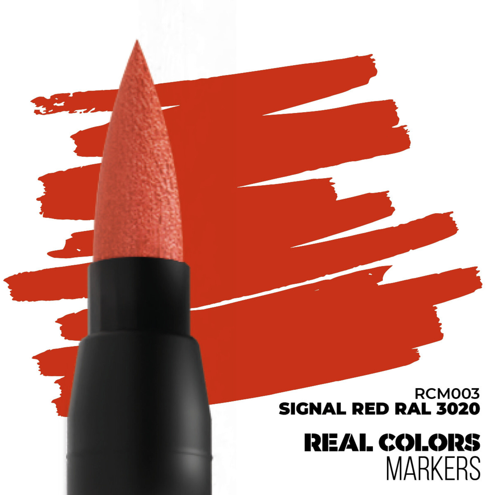 AK Interactive 3 Signal Red RAL3020 Real Colors Paint Marker
