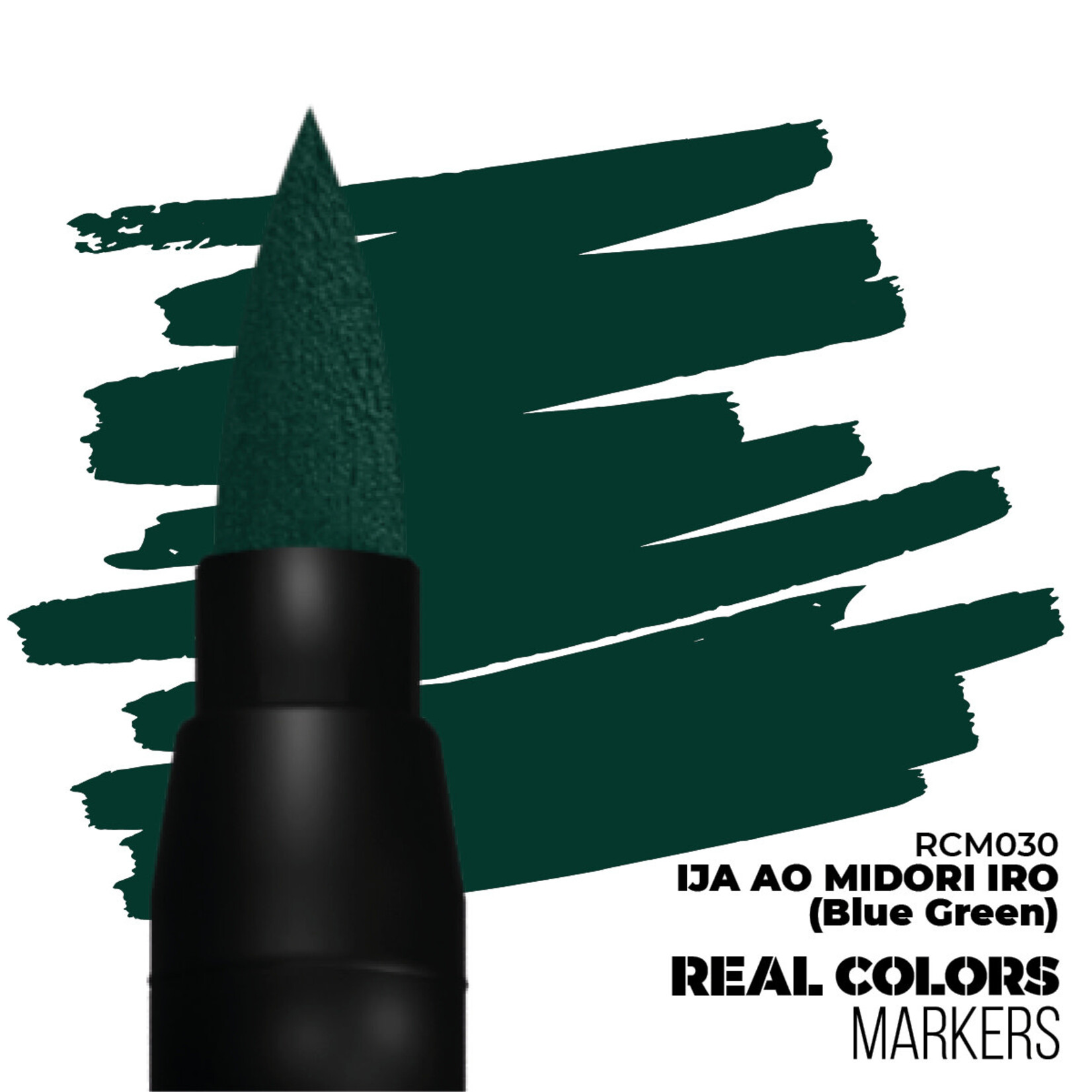 AK 30 IJA AO Midori IRO Blue Green Real Colors Paint Marker