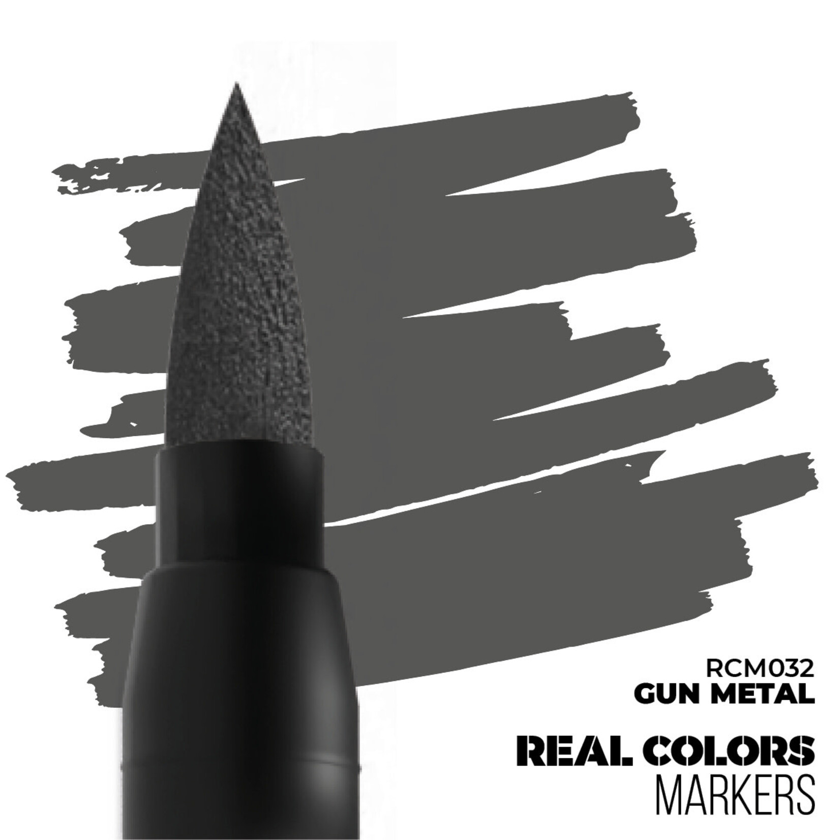 AK Interactive 32 Gun Metal Real Colors Paint Marker