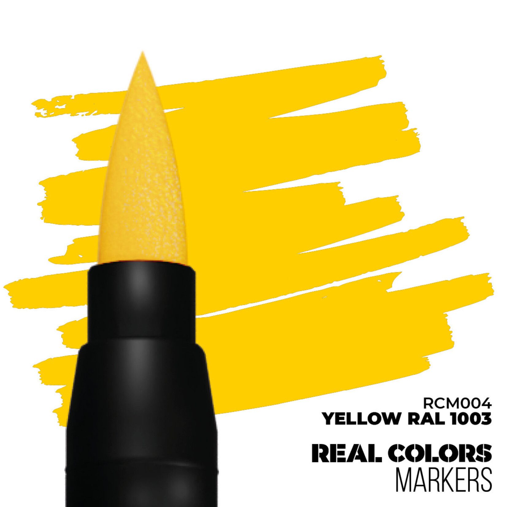 AK Interactive 4 Yellow RAL1003 Real Colors Paint Marker