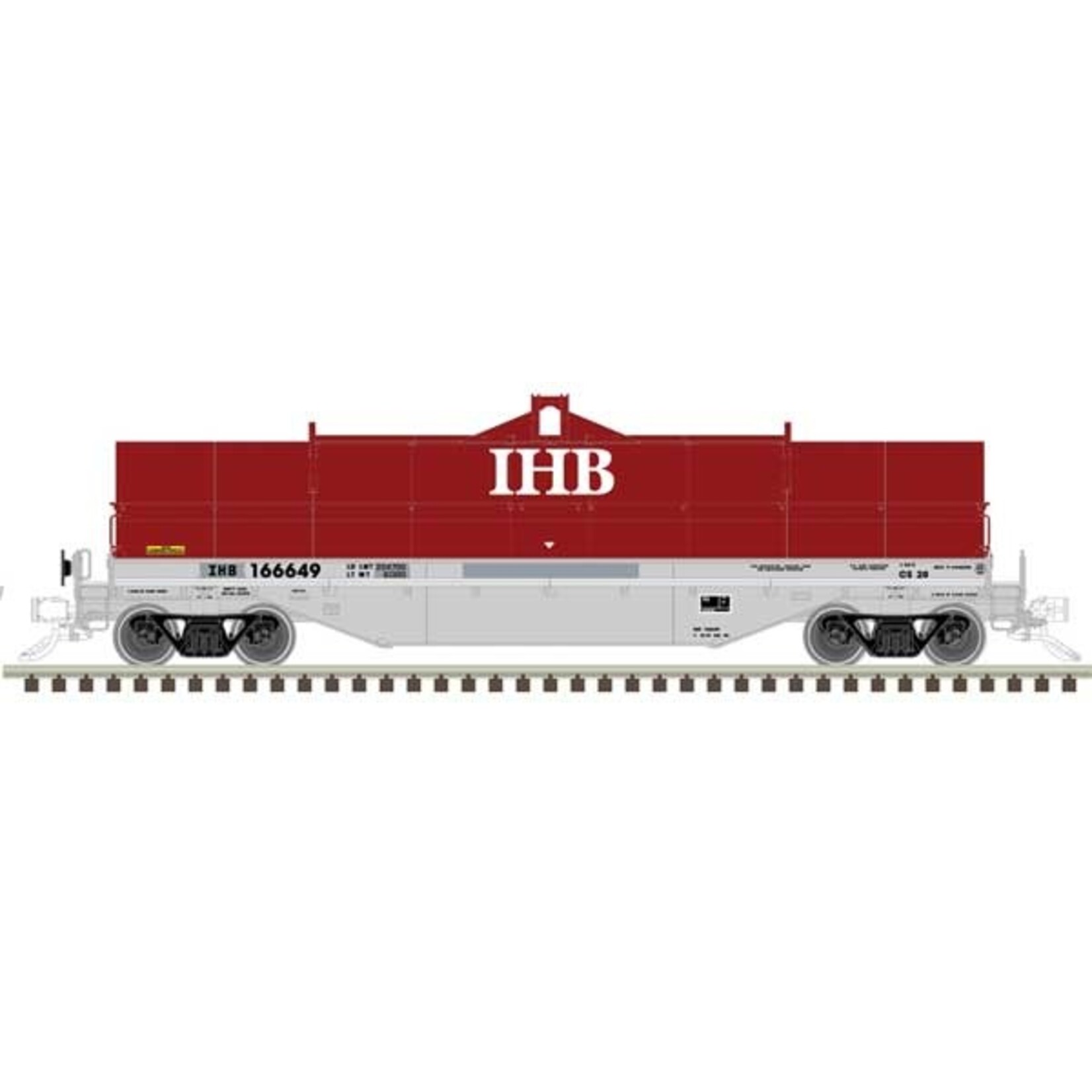 Atlas 50004884 N 42' Coil Car Indiana Harbor Belt 166649