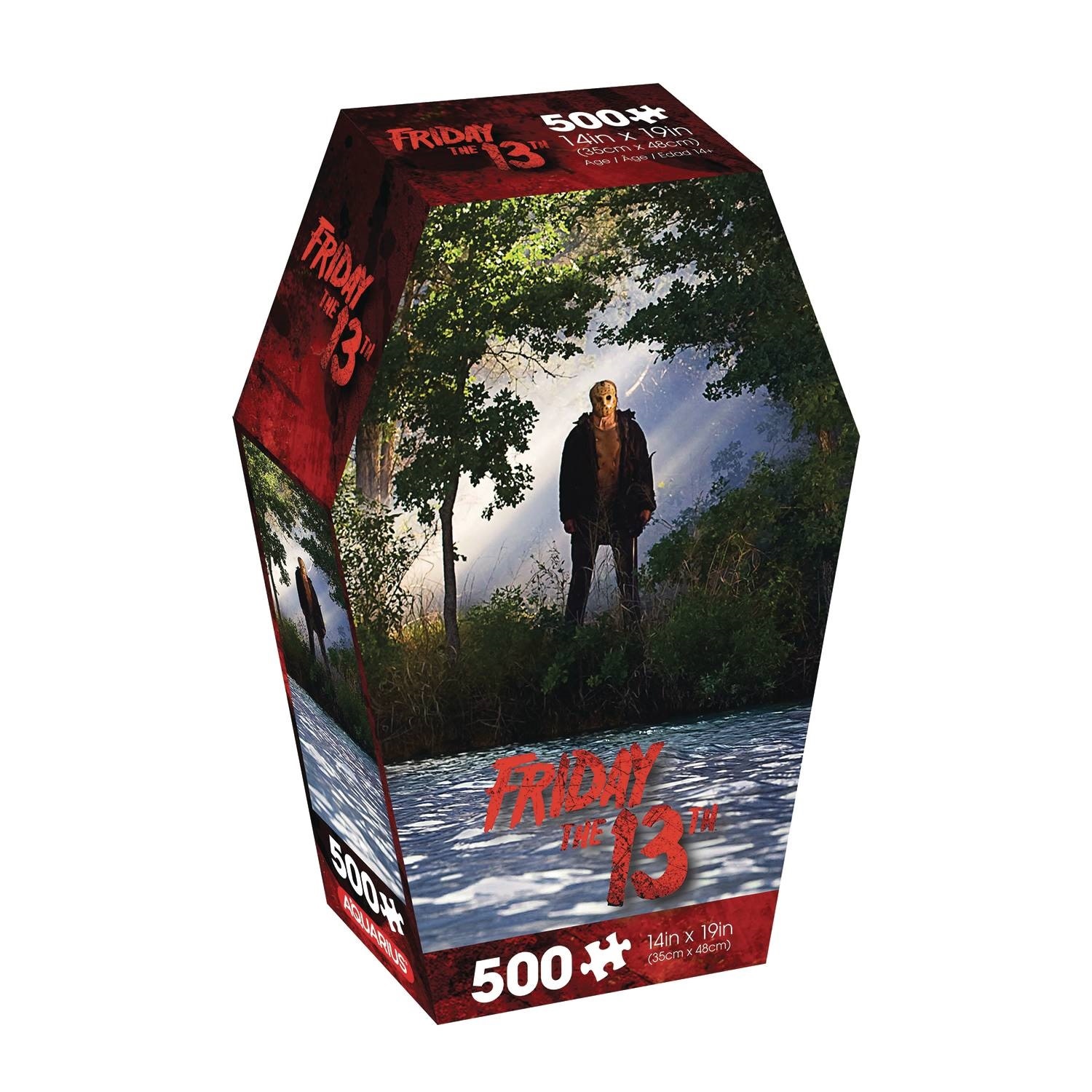 Friday the 13th Coffin Box 500 Piece Puzzle