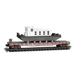 Micro Trains Line 04500760 N Cotton Belt w/ Boat Load 85237