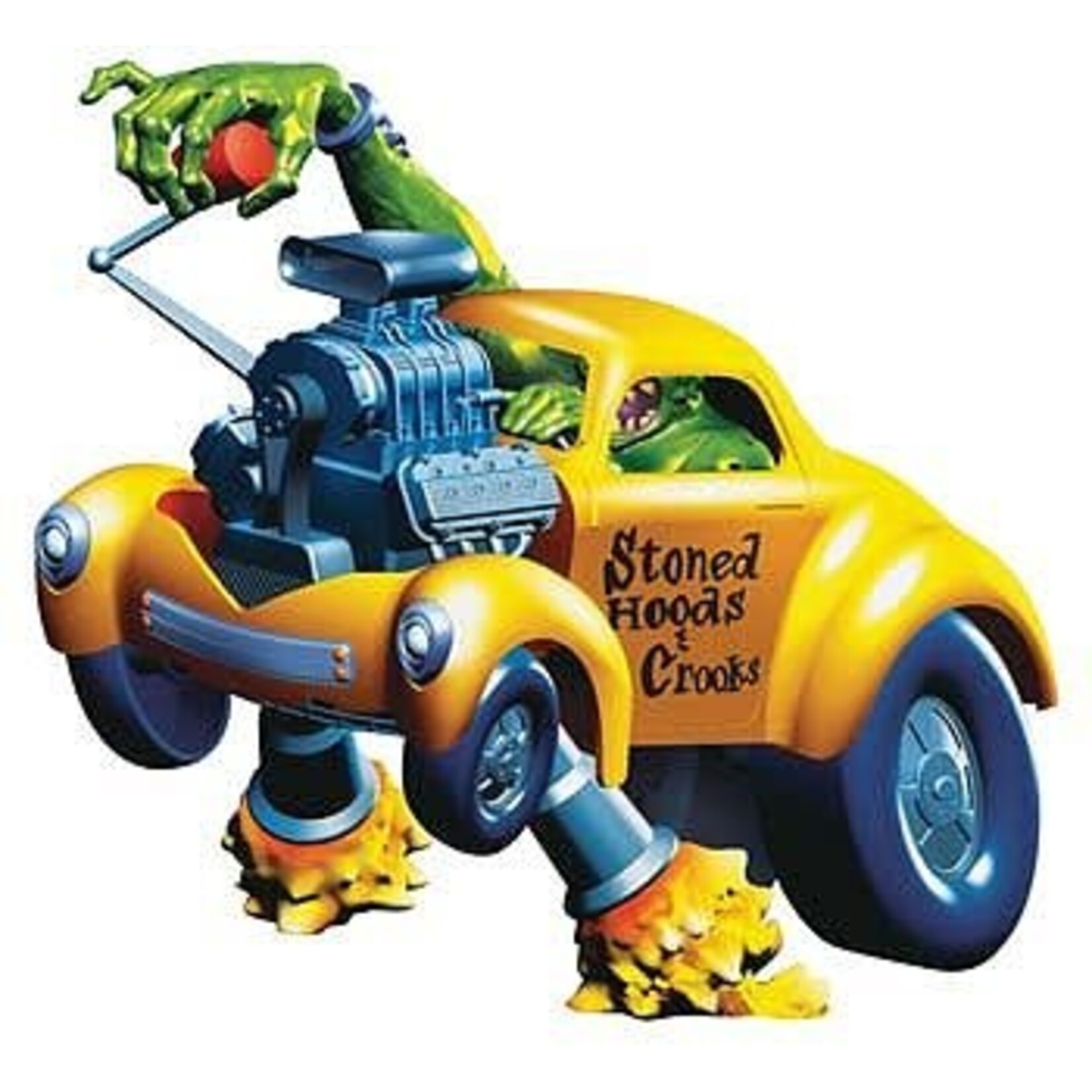 Moebius 1209 Von Franco Stoned Hoods & Crooks Custom Car 1/25