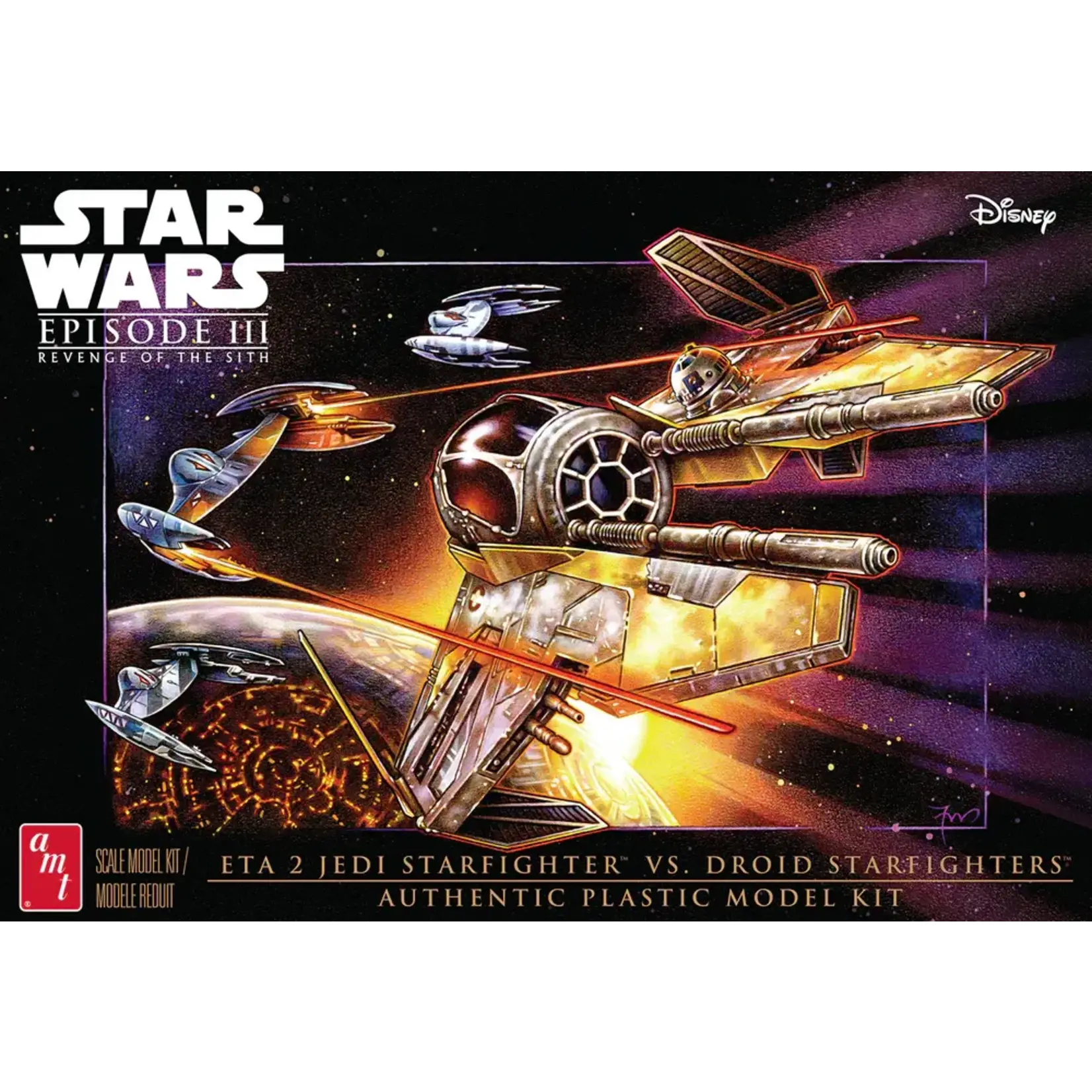 AMT 1436 Star Wars Ep III Jedi v. Droid