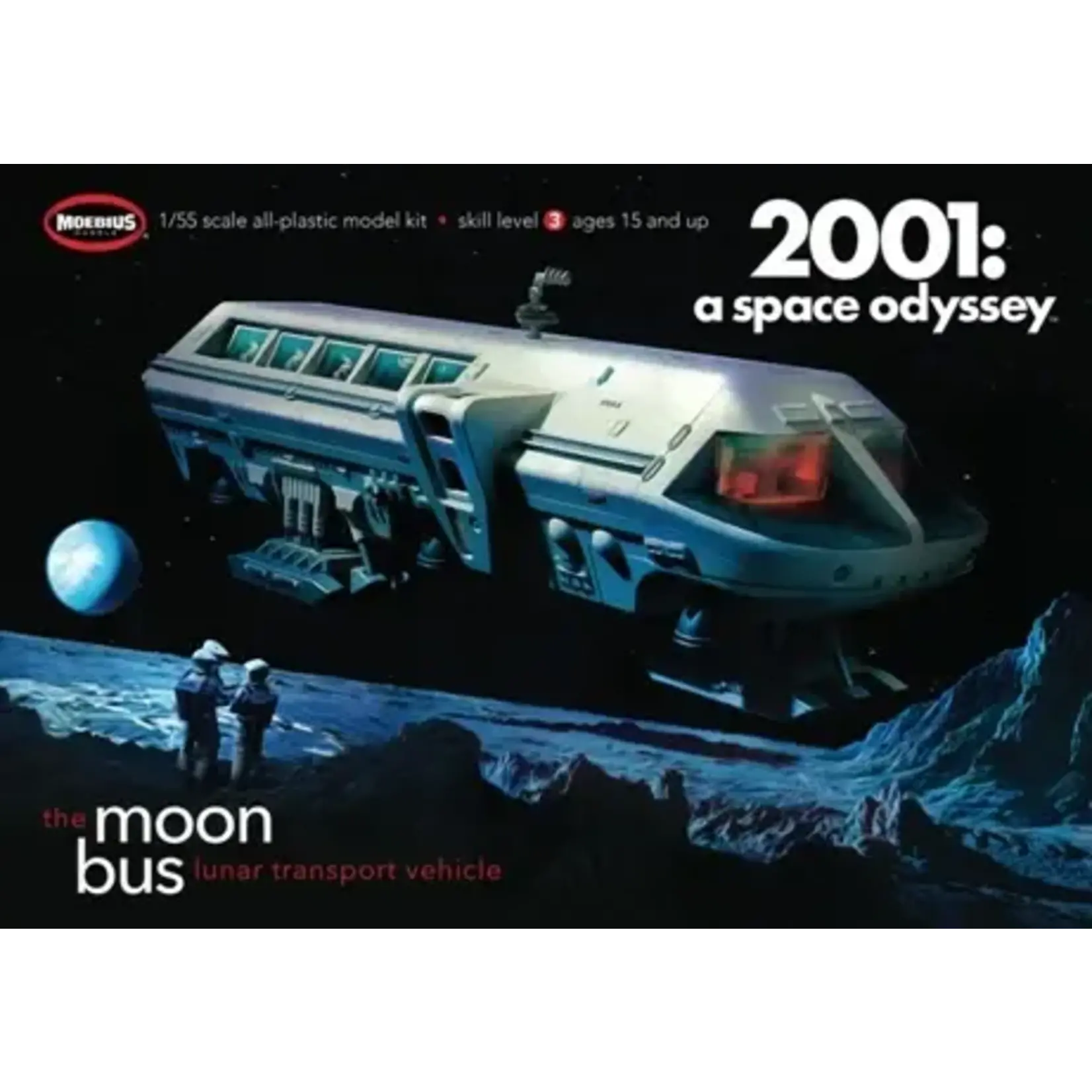 Moebius 20011 2001 Space Odyssey Moon Bus