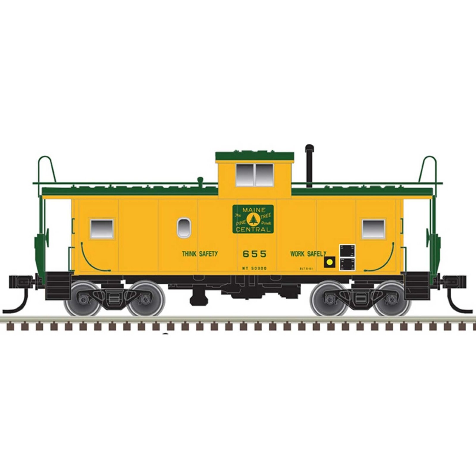 Atlas 50005605 N Maine Central 655 (Harvest Gold/Green)