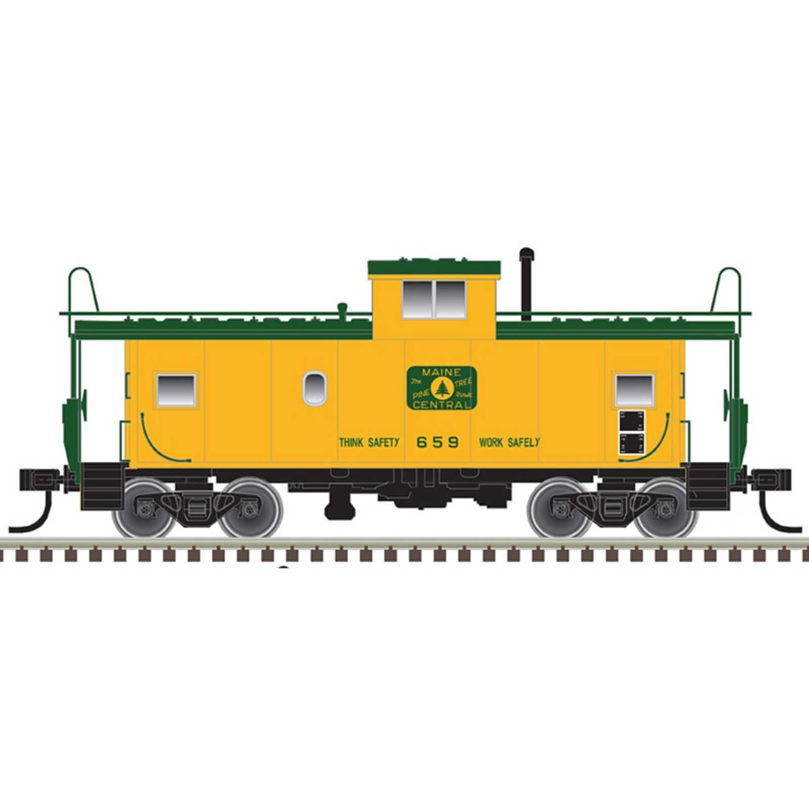 50005606 N Maine Central 659 (Harvest Gold/Green)