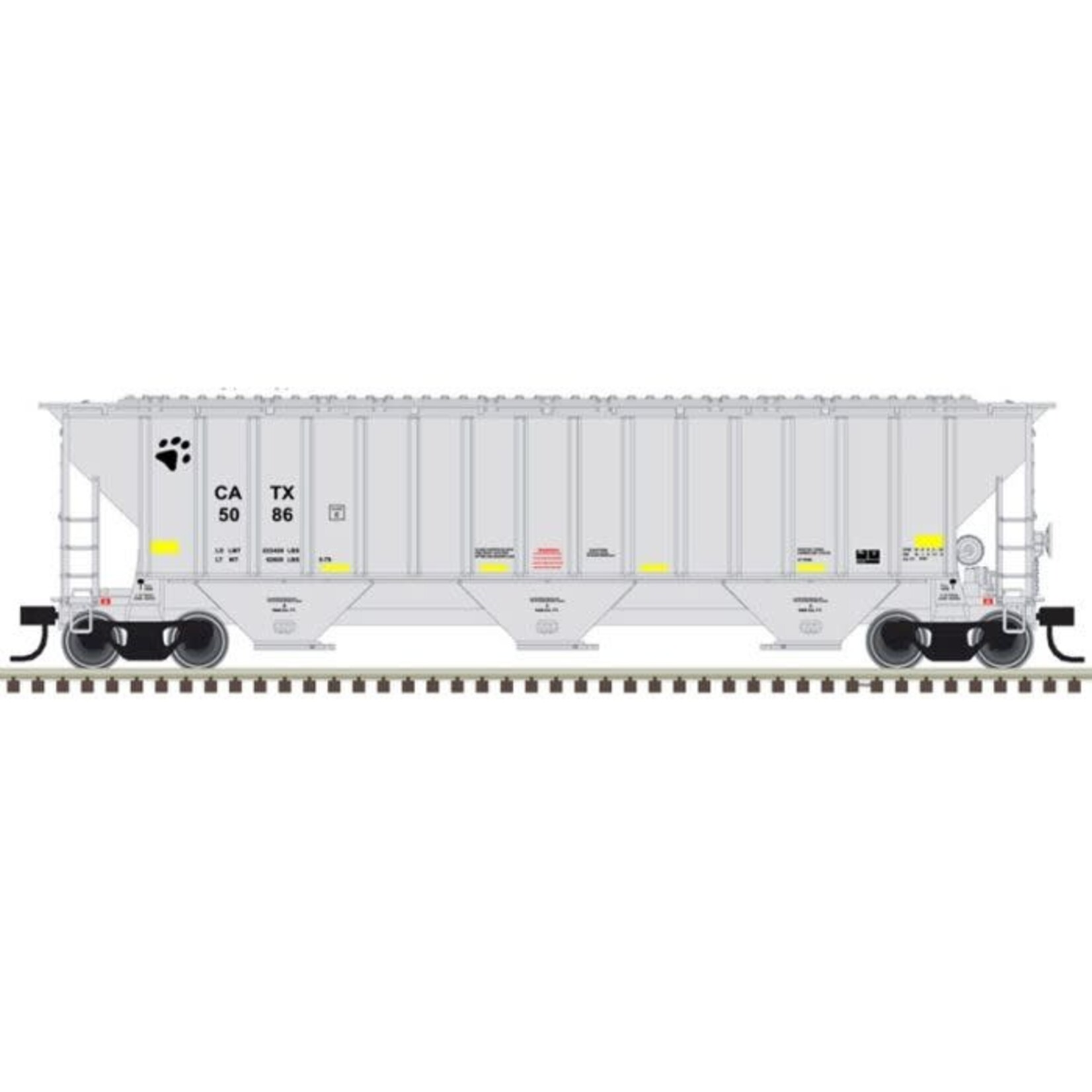 Atlas 50005919 N Thrall 4750 Covered Hopper, CATX #5086