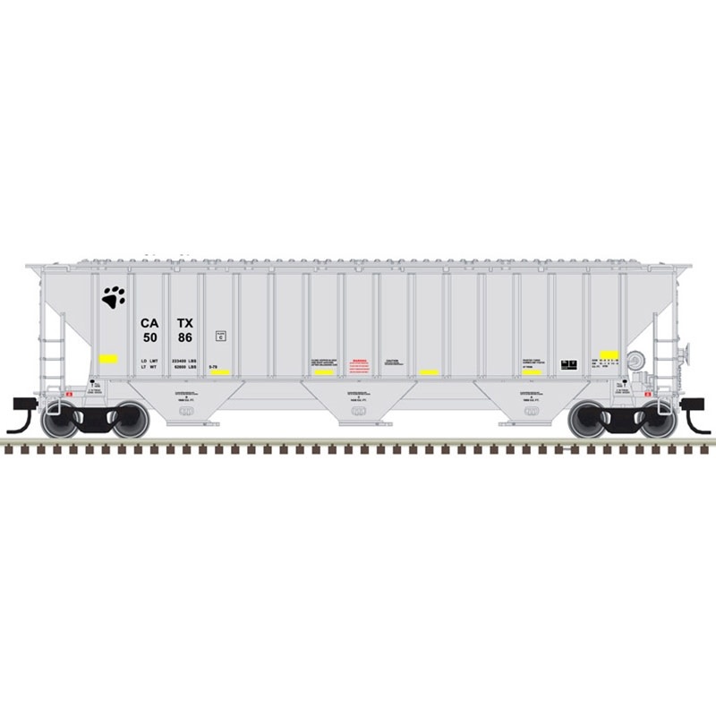 50005920 N Thrall 4750 Covered Hopper, CATX #5107