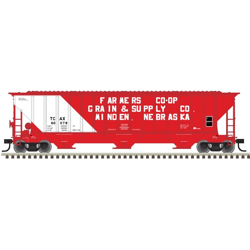 50005933 N Thrall 4750 Covered Hopper, #60073