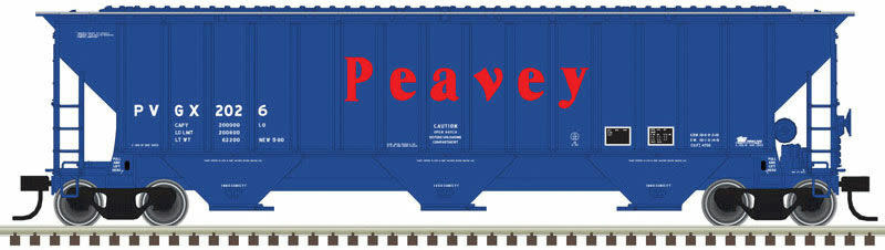 50005939 N Thrall 4750 Covered Hopper, Peavey #2026