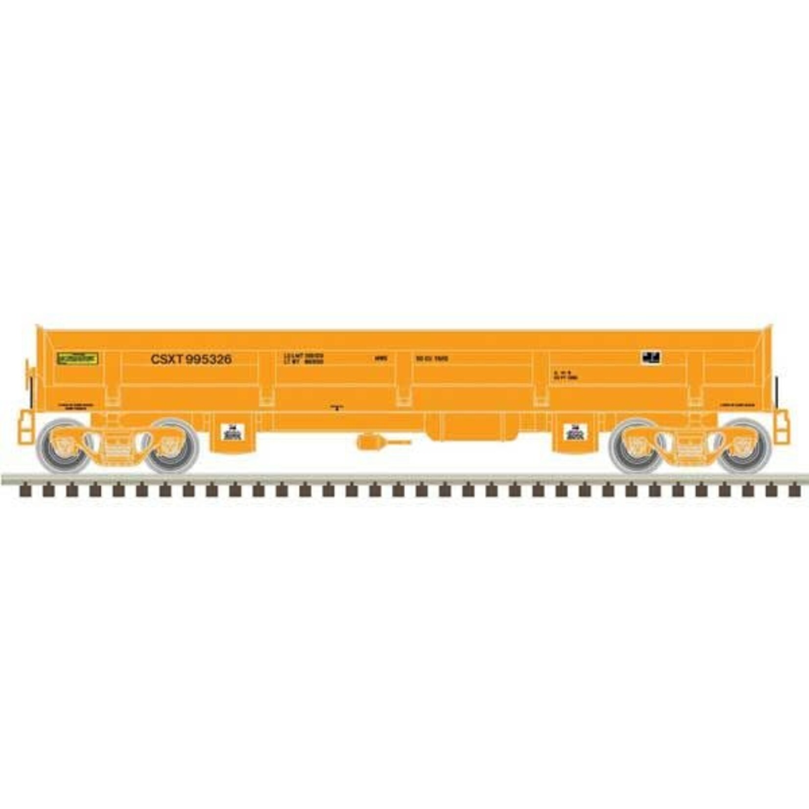 Atlas 50006050 N Difco Side Dump Car CSXT 913326