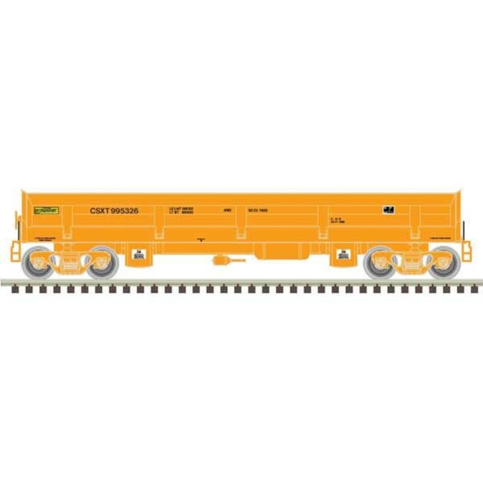 Atlas 50006052 N Difco Side Dump Car CSXT 913339