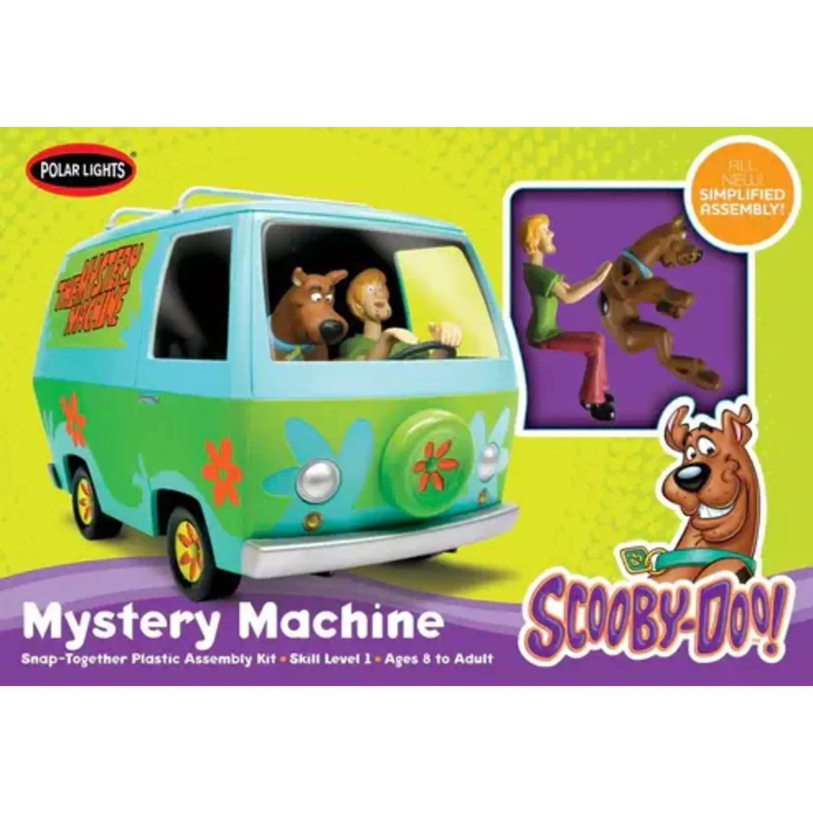 Polar Lights 901 Scooby Doo Mystery Machine w/Shaggy & Scooby