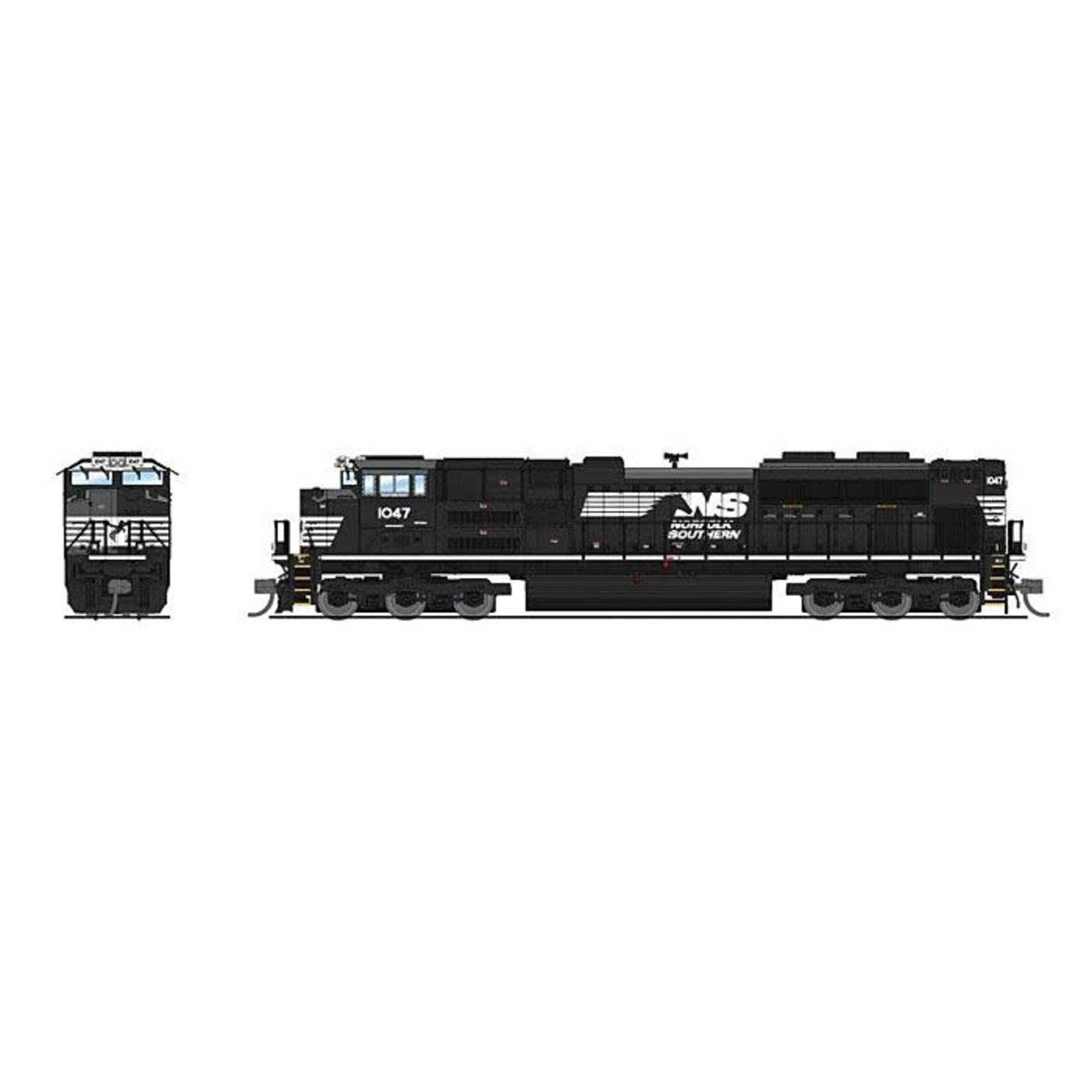 Broadway Limited 8411 N PFSC70ACe Diesel NS 1055 DCC & Sound