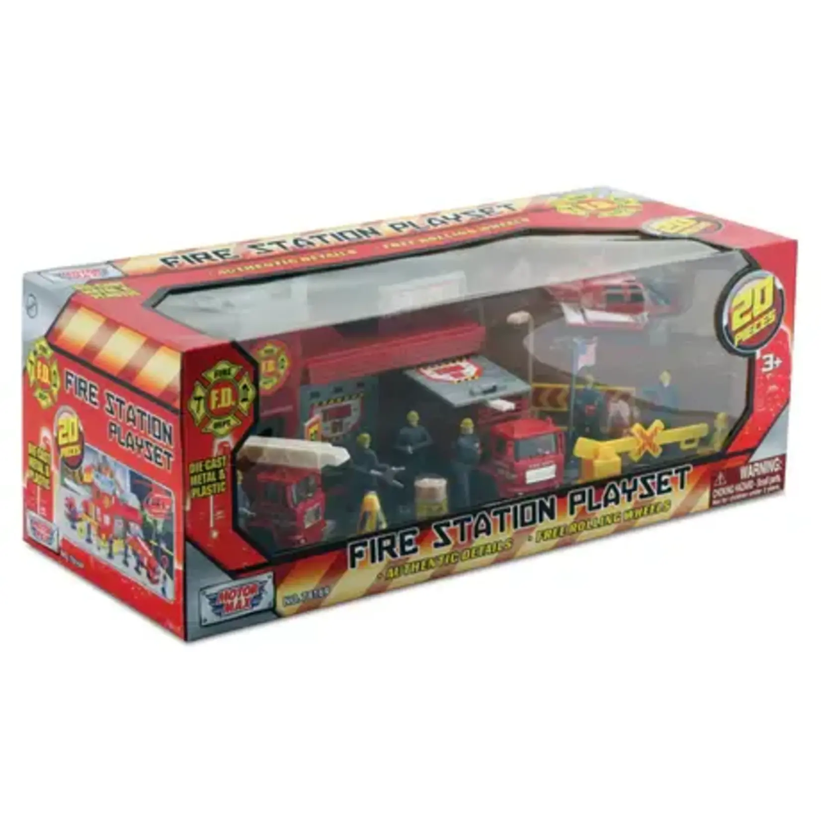 WOW Toyz Deluxe Fire Station Playset