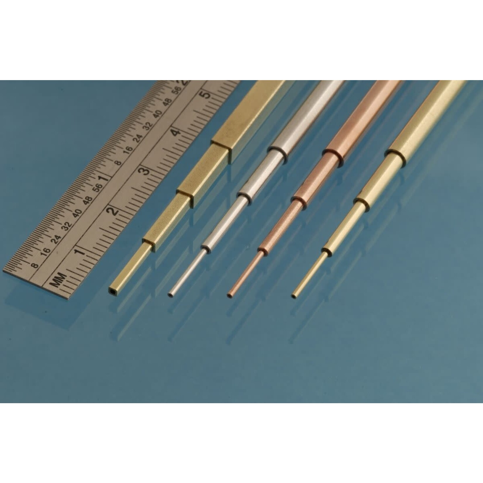 Albion SFT8 Slide Fit Brass Pack 1.1, 1.3, 1.5 & 1.7 mm x 305mm 4 piece