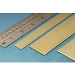 Albion BS6M Brass Strip 25 x 0.6 mm x 305mm 3 piece