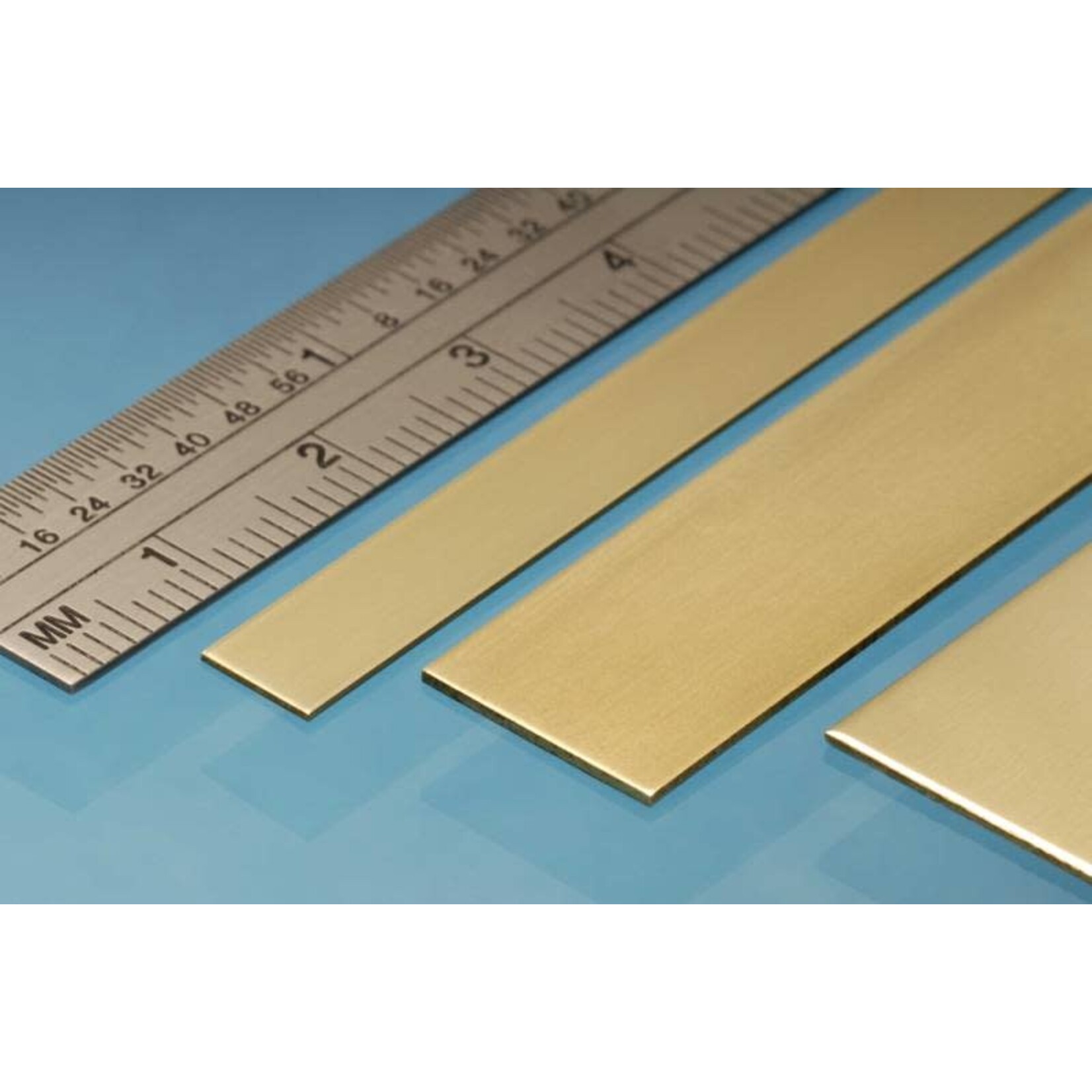 Albion BS1M Brass Strip 6 x 0.4 mm x 305mm 5 piece